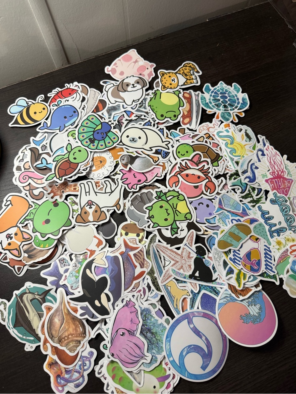 200 PCS stickers Animals and Ocean theme